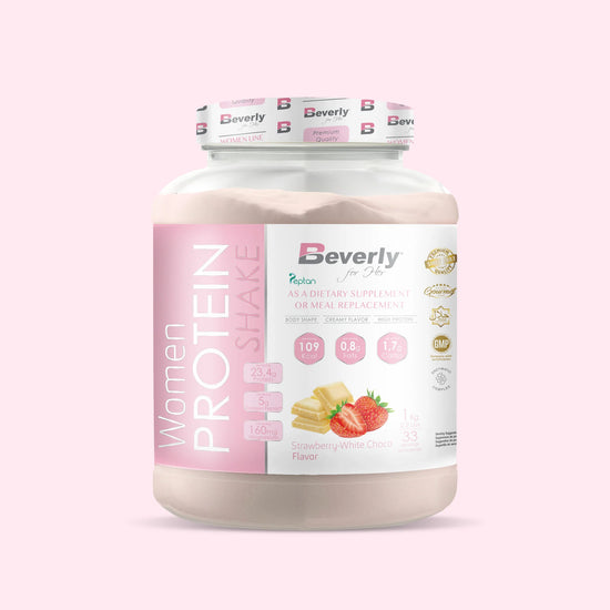 Women Protein Shake - 1 Kg - Strawberry White Chocolate